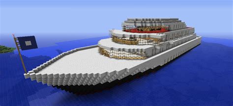 The Majestic Cruise Ship Great Schematic Minecraft Project