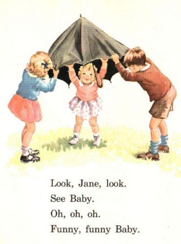 Dick Jane And Sally Cutouts For Use In Kindergarten And Grade 1 The