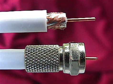 Preparing Coax For An F Connector