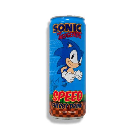 Sonic The Hedgehog Speed Energy Drink Exoticers