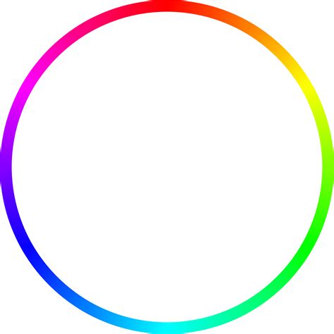 Download HD Big Image Rainbow Circle Png Outline Transparent PNG Image NicePNG Com