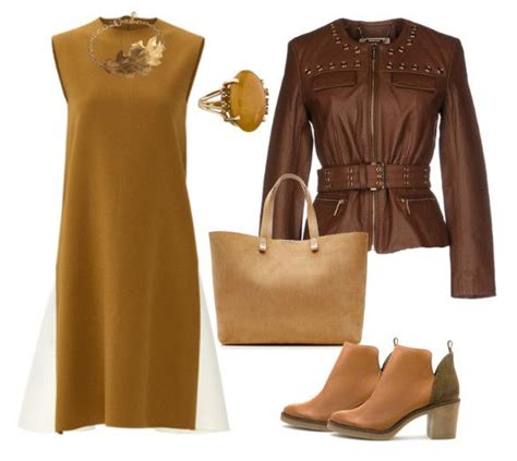 Сочетание бежевого и коричневого цвета в одежде | Одяг