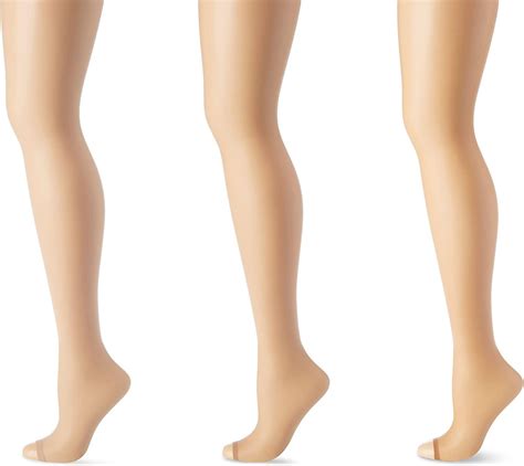 hanes silk reflections women s lasting sheer control top toeless pantyhose ebay