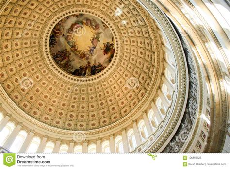 Dome Of Us Capitol Building Editorial Photography Image Of Rotunda