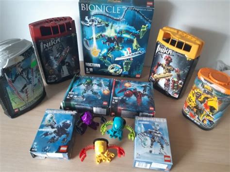 Lego Bionicle Collection Lot 2001 2006 Bionicle Tcg 1x Hero Factory