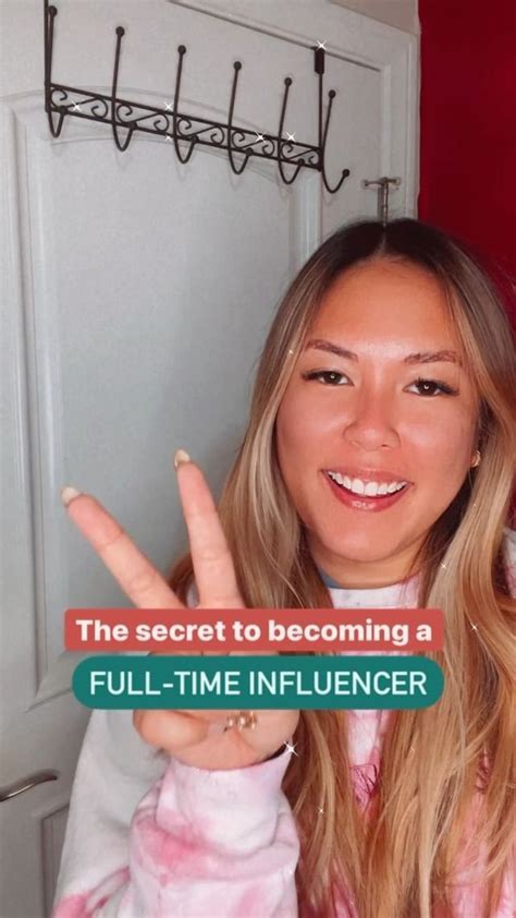 The Secret To Becoming A Full Time Influencer Is Naohms Social Media Tips Influencer How