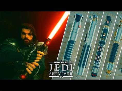 All Lightsaber Customization Parts In Star Wars Jedi Survivor And How