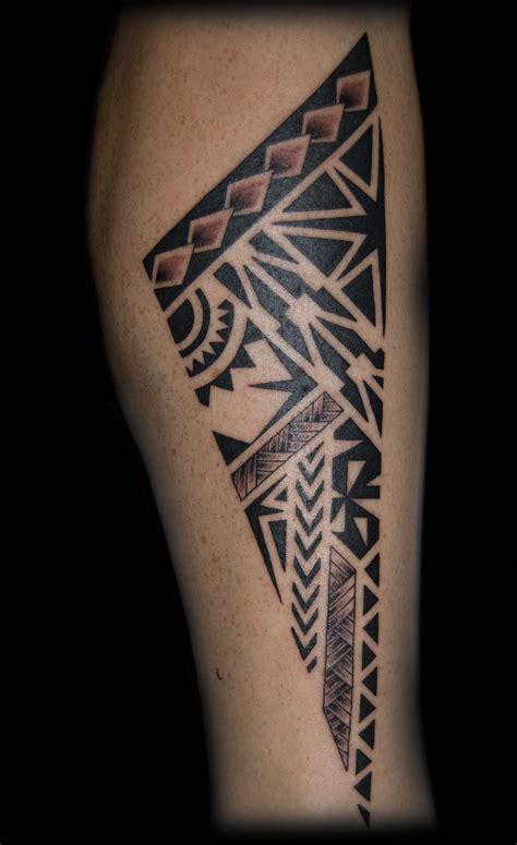 30 Maori Leg Tattoos Ideas