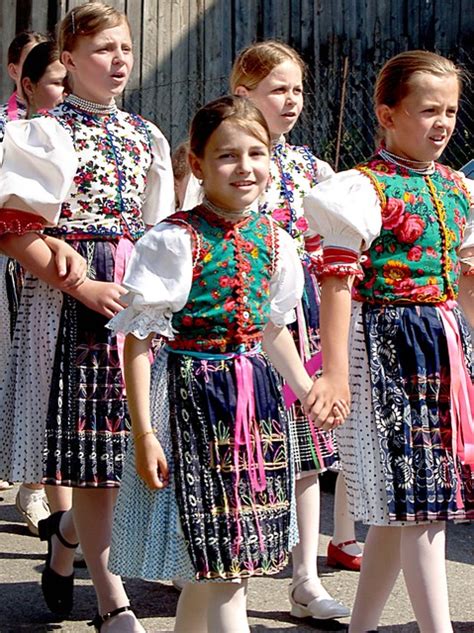 Slovak Girls In Kroj 01 A Photo On Flickriver
