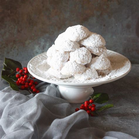 These Delicious Greek Christmas Almond Shortbread Cookies Are Part Of