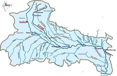 Ganga River System National Geographic Society Elite Ias Academy