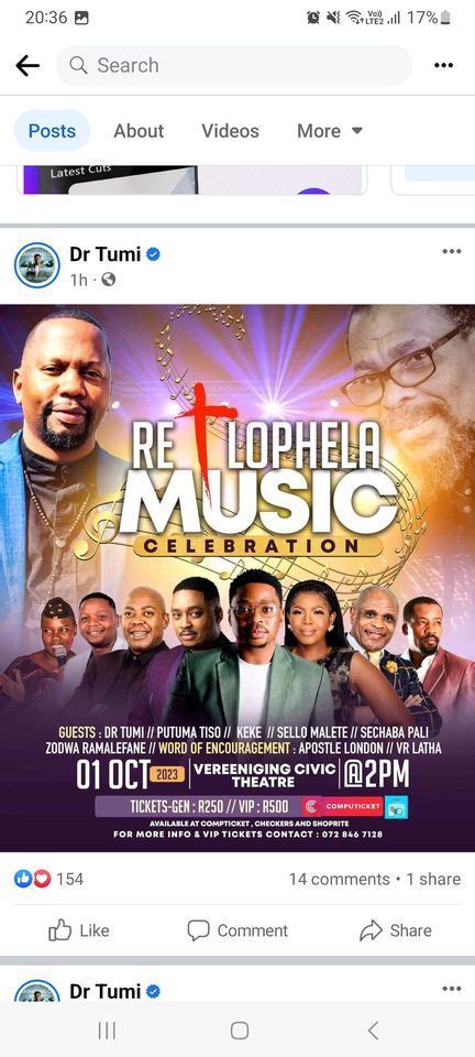 Retlophela Music Celebration Vereeniging Civic Theatre October 1