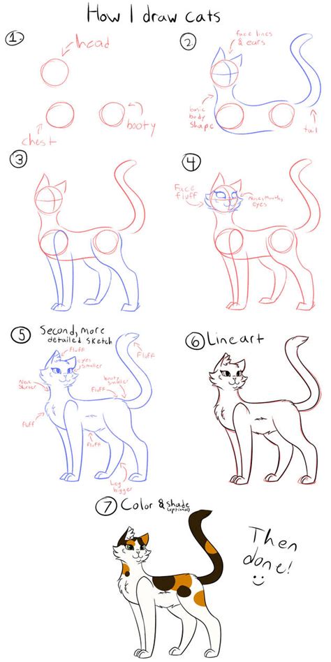 Tutorial How I Draw Cats By Whywillow On Deviantart