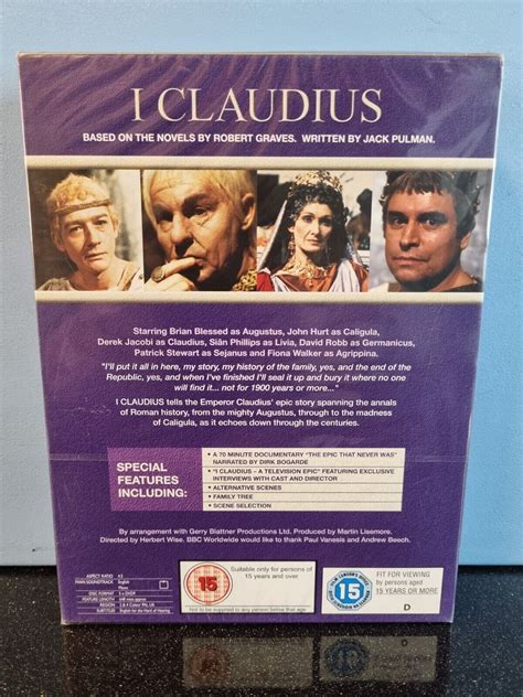 I Claudius 5 Dvd Box Set Bbc Based On Novels By Robert Graves Brand New Sealed Ebay