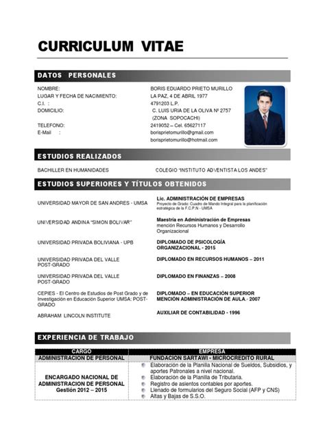 Uno de los formatos de currículum más reconocido en europa es el cv europass. Curriculum Vitae-Ejemplo | Auditoría | Presupuesto