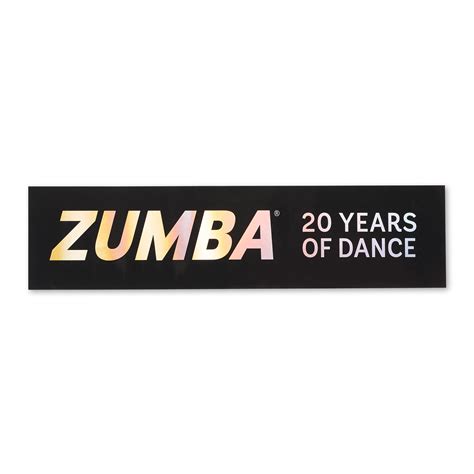 Years Of Dance Bumper Sticker Zumba Shop SEAZumba Shop SEA