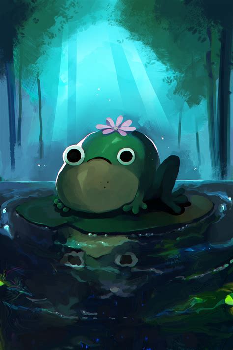 Artstation Sad Frog