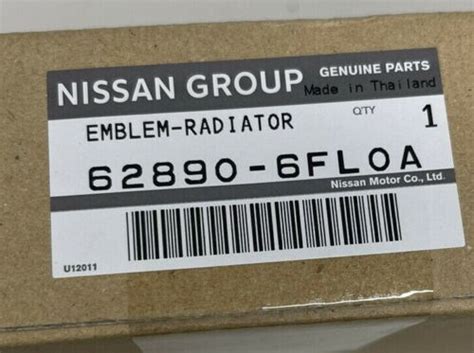 Nissan Rogue Front Grille Emblem Oem Fl A Ebay