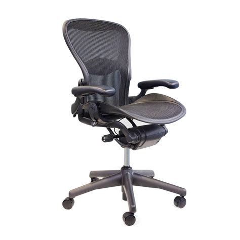 The steelcase leap and the aeron are both ergonomic, comfortable office chairs in the same price range. Herman Miller Aeron Chair - Used Office Furniture Chicago ...