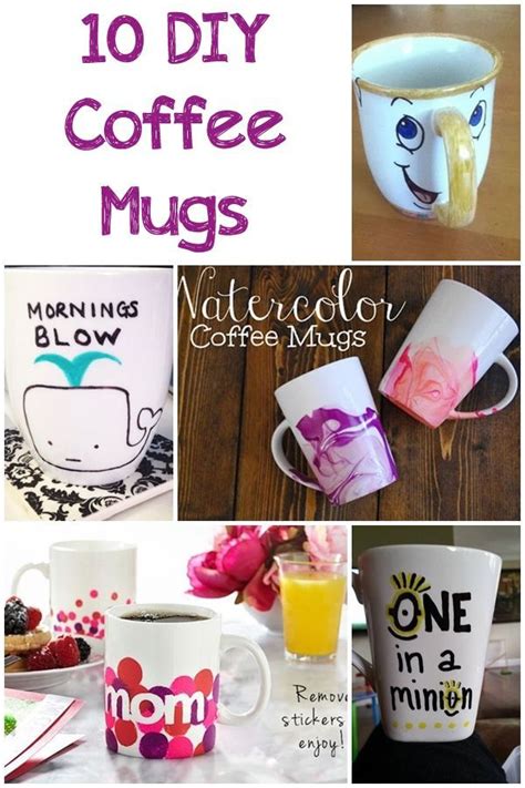 10 Diy Coffee Mugs Mugs Mug Decorating Mug Crafts