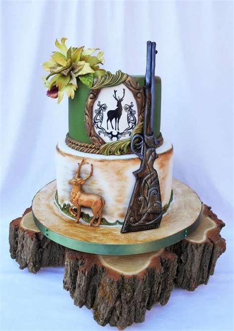 For Hunter Hunting Cake Hunting Birthday Cakes Deer Cakes