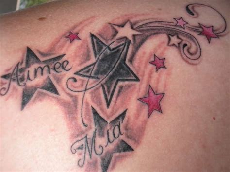 If he keeps coming through like this, disney might just put him on the payroll. Tattoo names with stars designs