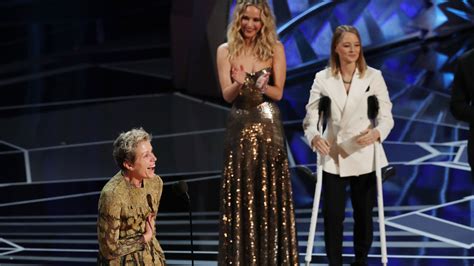 From Times Up To Inclusion Riders Women Take Charge At The Oscars The New York Times