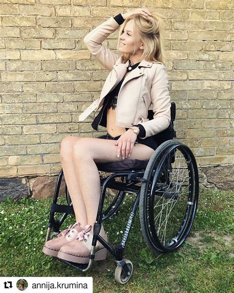 Pin By Life1system On I Admire You All Wheelchair Women Wheelchair Fashion Beautiful Young Lady