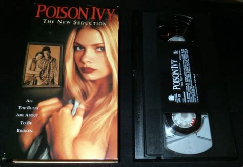 Poison Ivy The New Seduction Rare Classic Vhs Tape Free Shipping 11 95 Picclick