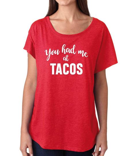 Cinco De Mayo Shirt You Had Me At Tacos Shirt Tacos Shirt Etsy