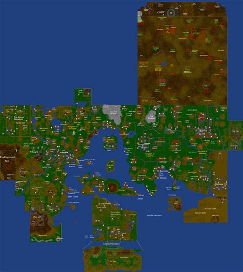 Runescape 3 World Map Map Ireland Counties And Towns