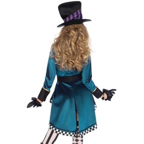 Delightfully Mad Hatter Womens Wonderland Costume Halloween Costumes