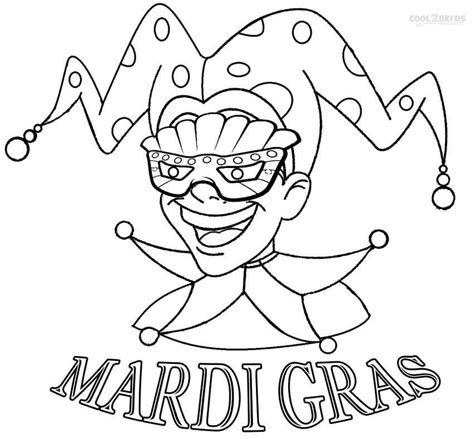 Jester theme another popular symbol of mardi gras, a jester or jester hat can be used in a similar fashion as the emphasis of your invite. Free Printable Mardi Gras Coloring Pages