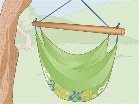 How To Make A Hammock Chair 11 Steps With Pictures Wikihow