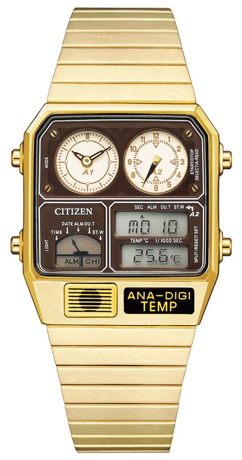 citizen ana digi temp reproduction model watch black jg2105 93e from japan ubicaciondepersonas