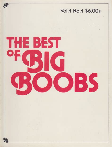 Best Of Big Boobs Magazine Back Issues Volume Archive