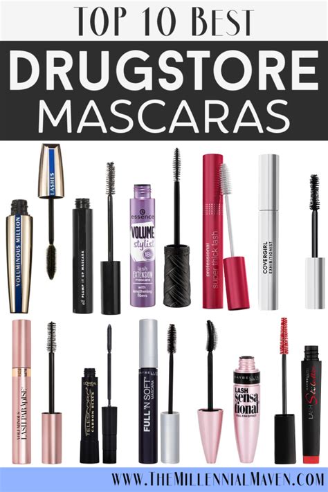 Top 10 Best Mascaras At The Drugstore In 2021 Drugstore Mascaras