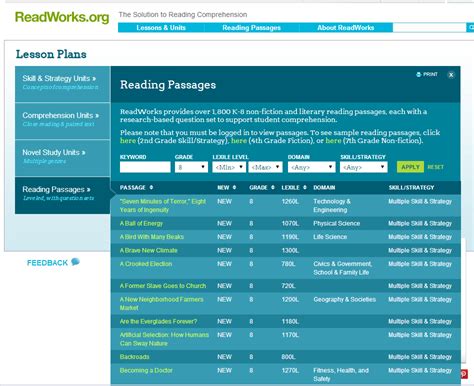 Improve your students' reading comprehension with readworks. The Teacher's Desk 6...: Tried It Tuesday... ReadWorks.Org