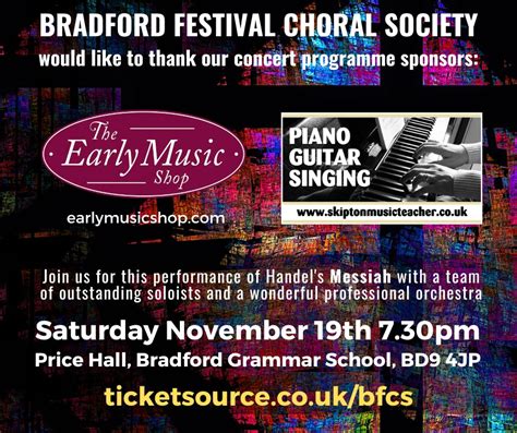Bradford Festival Choral Society Sing Handels Messiah Damian