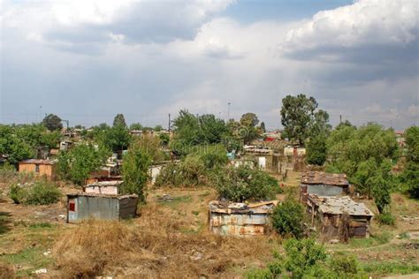 Informal Settlement In Soweto Stock Photo Image Of Settlement Africa