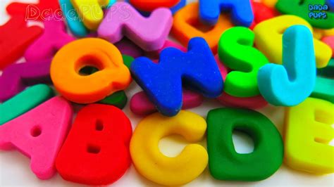 Learn Colors With Play Doh Learn The Abc 26 Letters From A To Zabc