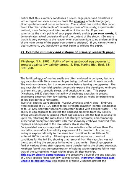 Research Summary Examples Format Pdf Examples