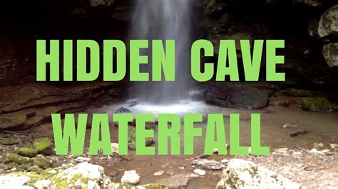 Hidden Cave Waterfall Youtube