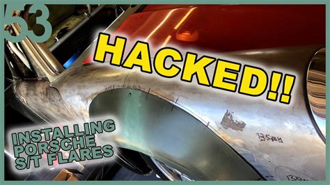 Hacked Chopping And Installing Widebody Vintage Porsche 911 St