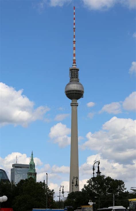 Berlin Germany August 19 2017 Tv Tower Called Fernsehturm I