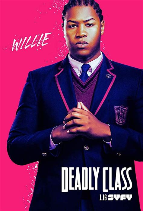 Luke Tennie In Deadly Class 2018 Deadly Class Class Poster Dead