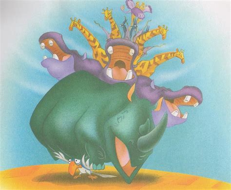 Image - Zazu-animal-pile.jpg - DisneyWiki