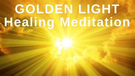 Heal While You Sleep Golden Light Healing Meditation Youtube