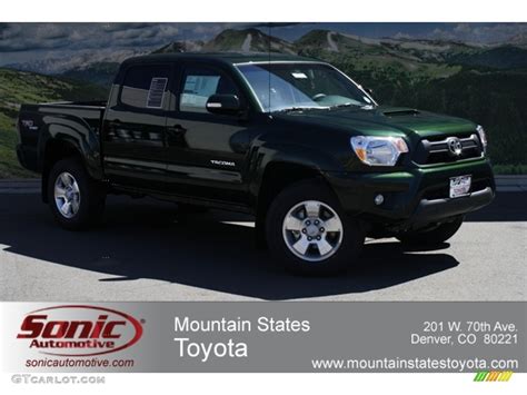 2012 Spruce Green Mica Toyota Tacoma V6 Trd Sport Double Cab 4x4