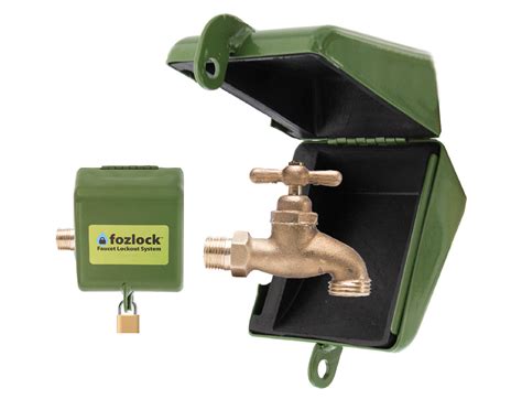 Buy Fozlock Outdoor Faucet Lock System - Insulated Water Spigot Lock